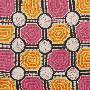 Janmarda Jukurrpa (Bush Onion Dreaming) by Roxanne Napangardi Woods