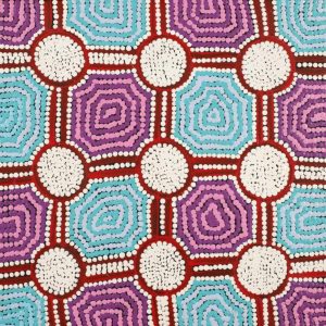 Janmarda Jukurrpa (Bush Onion Dreaming) by Roxanne Napangardi Woods