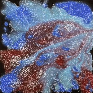 Napaljarri-warnu Jukurrpa (Seven Sisters Dreaming) by Athena Nangala Granites