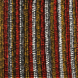 Mina Mina Jukurrpa (Mina Mina Dreaming) by Sabrina Napangardi Granites