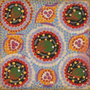 Bush Tucker by Warlukurlangu Artists