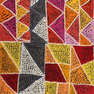 Yawakiyi Jukurrpa (Native Currant Dreaming) by Geraldine Napurrurla Wilson