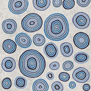 Yarla Jukurrpa (Bush Potato Dreaming) - Cockatoo Creek by Alicka Napanangka Brown