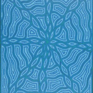 Yarla Jukurrpa (Bush Potato Dreaming) - Cockatoo Creek by Justine Nakamarra Nelson