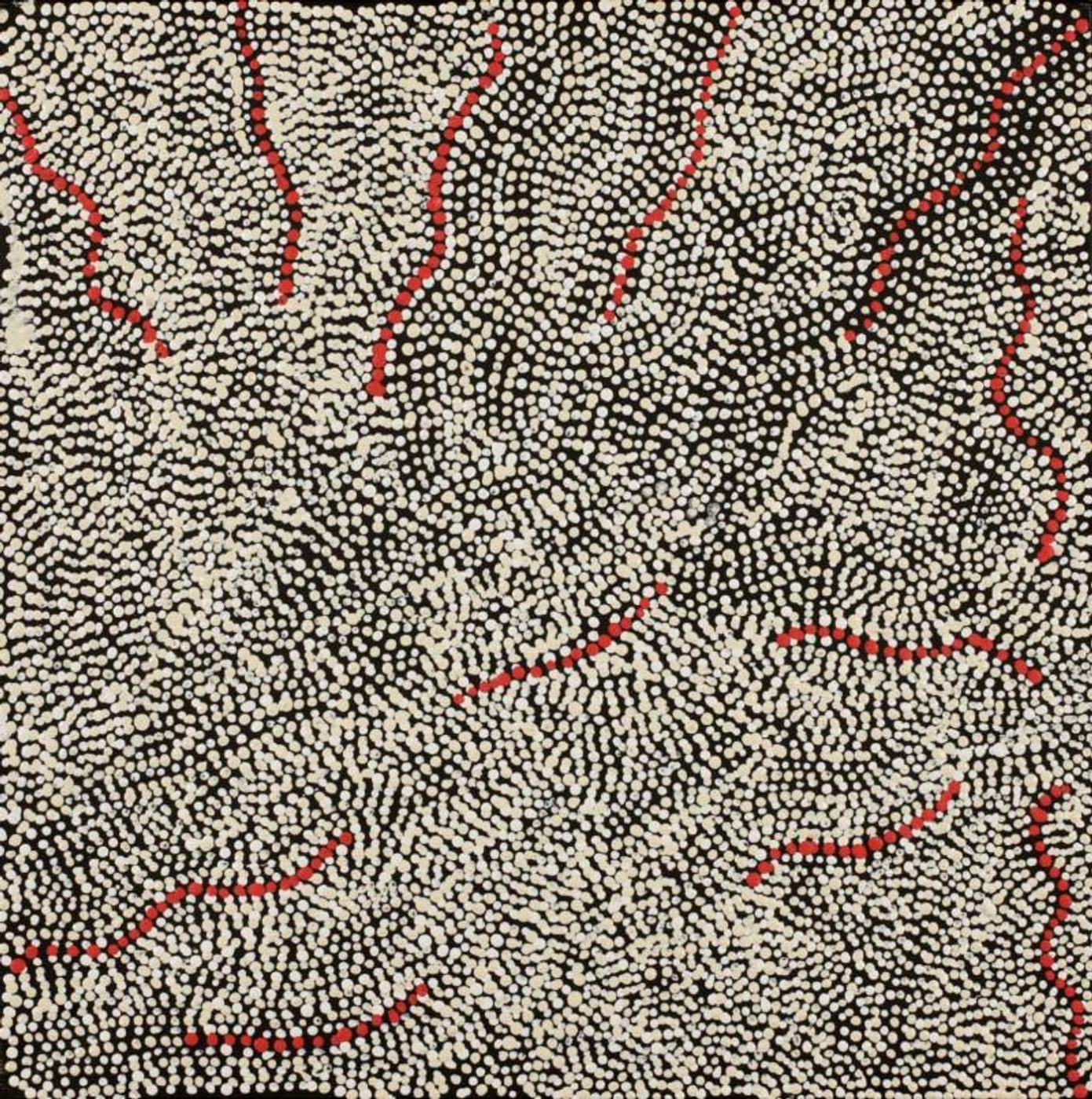 Mina Mina Jukurrpa (Mina Mina Dreaming) by Margaret Napangardi Lewis