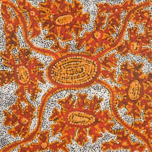 Watiya-warnu Jukurrpa (Seed Dreaming) by Tanya Nungarrayi Collins
