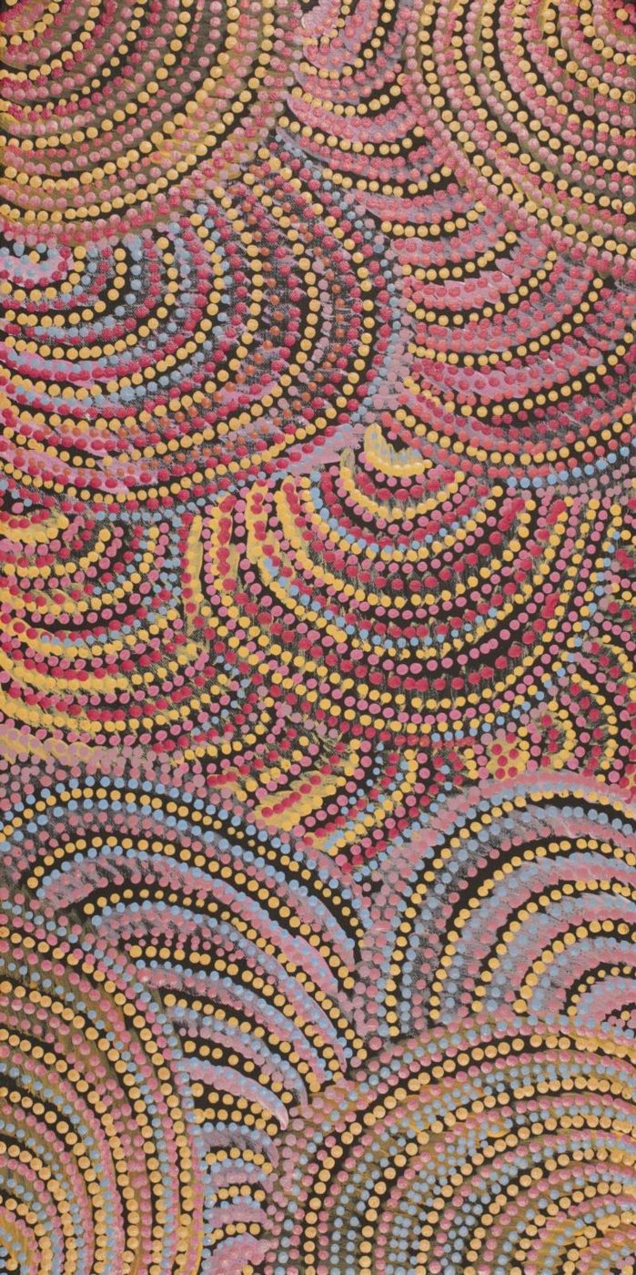 Pikilyi Jukurrpa (Vaughan Springs Dreaming) by Grace Napangardi Butcher