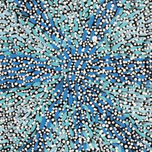 Warna Jukurrpa (Snake Dreaming) by Valma Nakamarra White