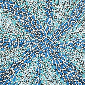 Warna Jukurrpa (Snake Dreaming) by Valma Nakamarra White