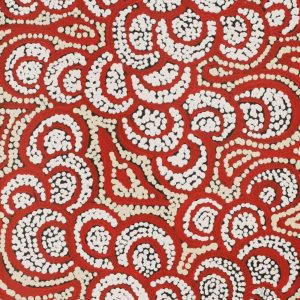 Lukarrara Jukurrpa (Desert Fringe-rush Seed Dreaming) by Melinda Napurrurla Wilson