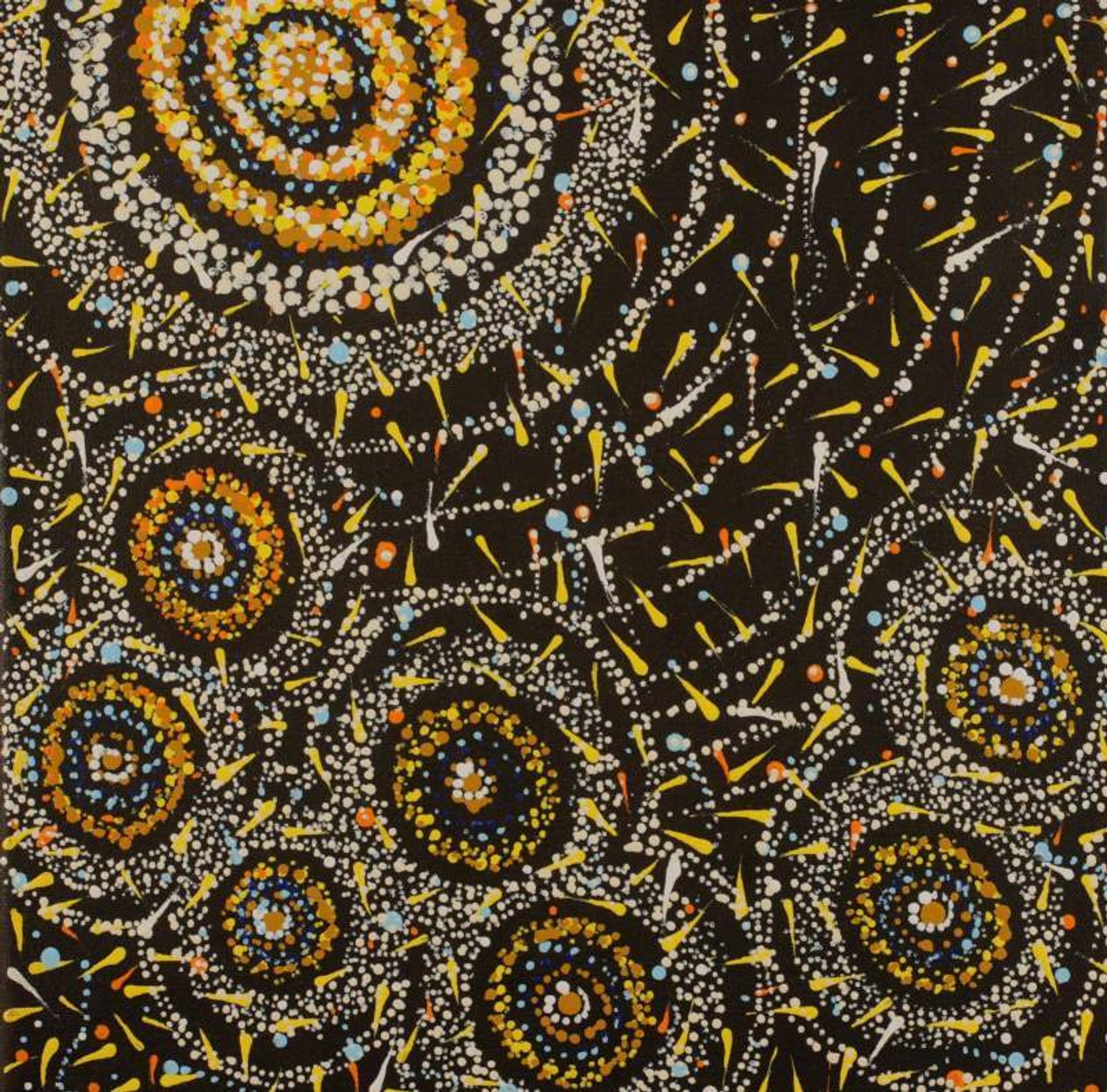 Napaljarri-warnu Jukurrpa (Seven Sisters Dreaming) by Sabrina Napangardi Granites
