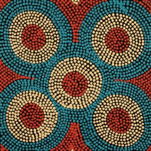 Ngurlu Jukurrpa (Native Seed Dreaming) by Dorothy Napurrurla Dickson