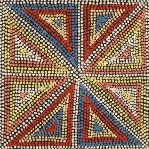 Ngurlu Jukurrpa (Native Seed Dreaming) by Dorothy Napurrurla Dickson