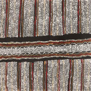 Ngapa Jukurrpa (Water Dreaming)  -  Pirlinyarnu by Sabrina Nangala Robertson