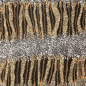 Ngapa Jukurrpa (Water Dreaming)  -  Pirlinyarnu by Sabrina Nangala Robertson