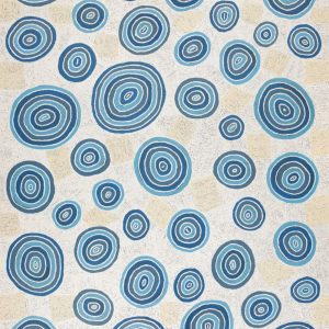 Yarla Jukurrpa (Bush Potato Dreaming) - Cockatoo Creek by Alicka Napanangka Brown