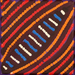 Napaljarri-warnu Jukurrpa (Seven Sisters Dreaming) by Warlukurlangu Artists