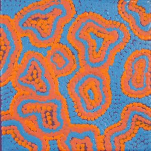 Ngapa Jukurrpa (Water Dreaming)  -  Puyurru by Warlukurlangu Artists