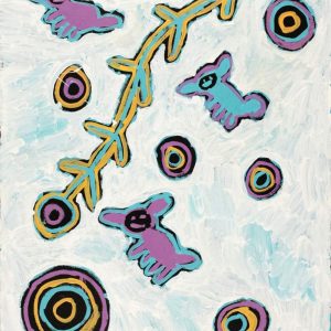 Mina Mina Jukurrpa (Mina Mina Dreaming) by Saraeva Napangardi Marshall