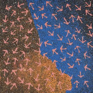 Yankirri Jukurrpa (Emu Dreaming) - Ngarlikirlangu by Lloyd Jampijinpa Brown