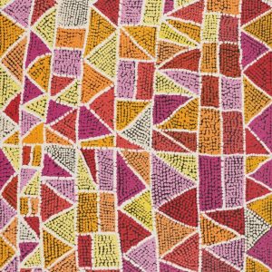 Yawakiyi Jukurrpa (Native Currant Dreaming) by Geraldine Napurrurla Wilson
