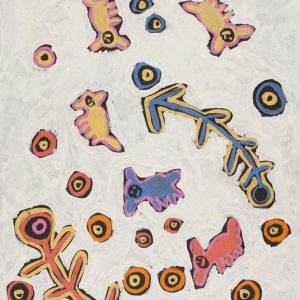 Mina Mina Jukurrpa (Mina Mina Dreaming) by Saraeva Napangardi Marshall