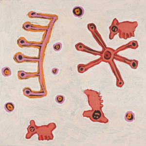 Mina Mina Jukurrpa (Mina Mina Dreaming) by Saraeva Napangardi Marshall