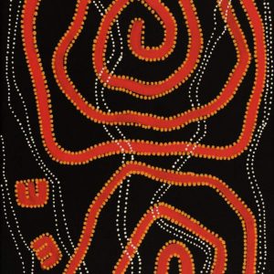 Janganpa Jukurrpa (Brush-tail Possum Dreaming)-  Mawurrji by Stephanie Napurrurla Nelson