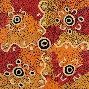 Wardapi Jukurrpa (Goanna Dreaming) - Yarripilangu by Ruth Nungarrayi Spencer