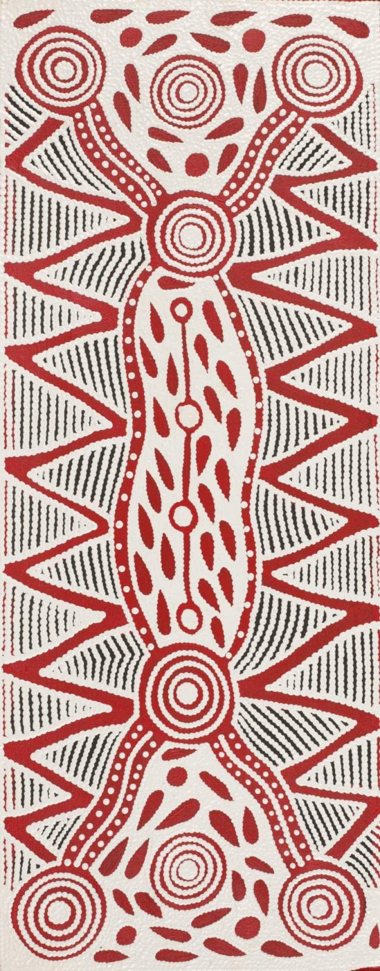 Pikilyi Jukurrpa (Vaughan Springs Dreaming) by Ursula Napangardi Hudson