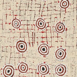 Watiya-warnu Jukurrpa (Seed Dreaming) by Narelle Nangala Brown