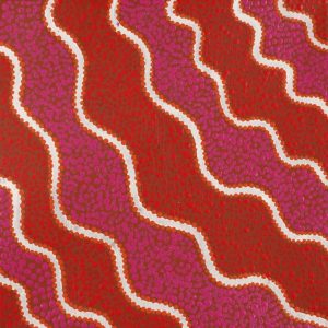 Warna Jukurrpa (Snake Dreaming) by Danilda Nakamarra White