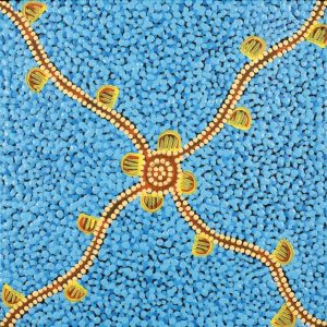Wardapi Jukurrpa (Goanna Dreaming) - Yarripilangu by Melissa Napangardi Williams