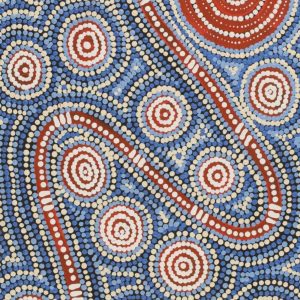 Warna Jukurrpa (Snake Dreaming) by Steven Jakamarra Oldfield