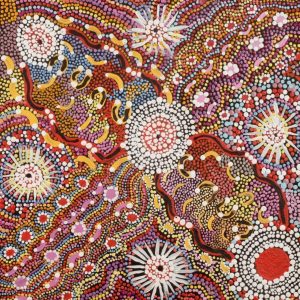 Warna Jukurrpa (Snake Dreaming) by Janey Napurrurla Long