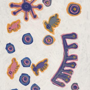 Mina Mina Jukurrpa (Mina Mina Dreaming) by Saraeva Napangardi Marshall