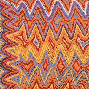 Pikilyi Jukurrpa (Vaughan Springs Dreaming) by Selina Napanangka Fisher