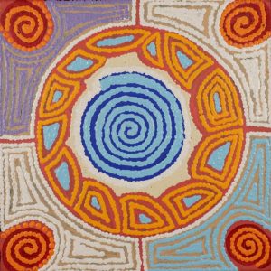 Nguru Nyirrpi-wana (Country around Nyirrpi) by Gaetana Napaljarri Bob