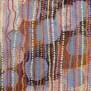 Pikilyi Jukurrpa (Vaughan Springs Dreaming) by Selina Napanangka Fisher