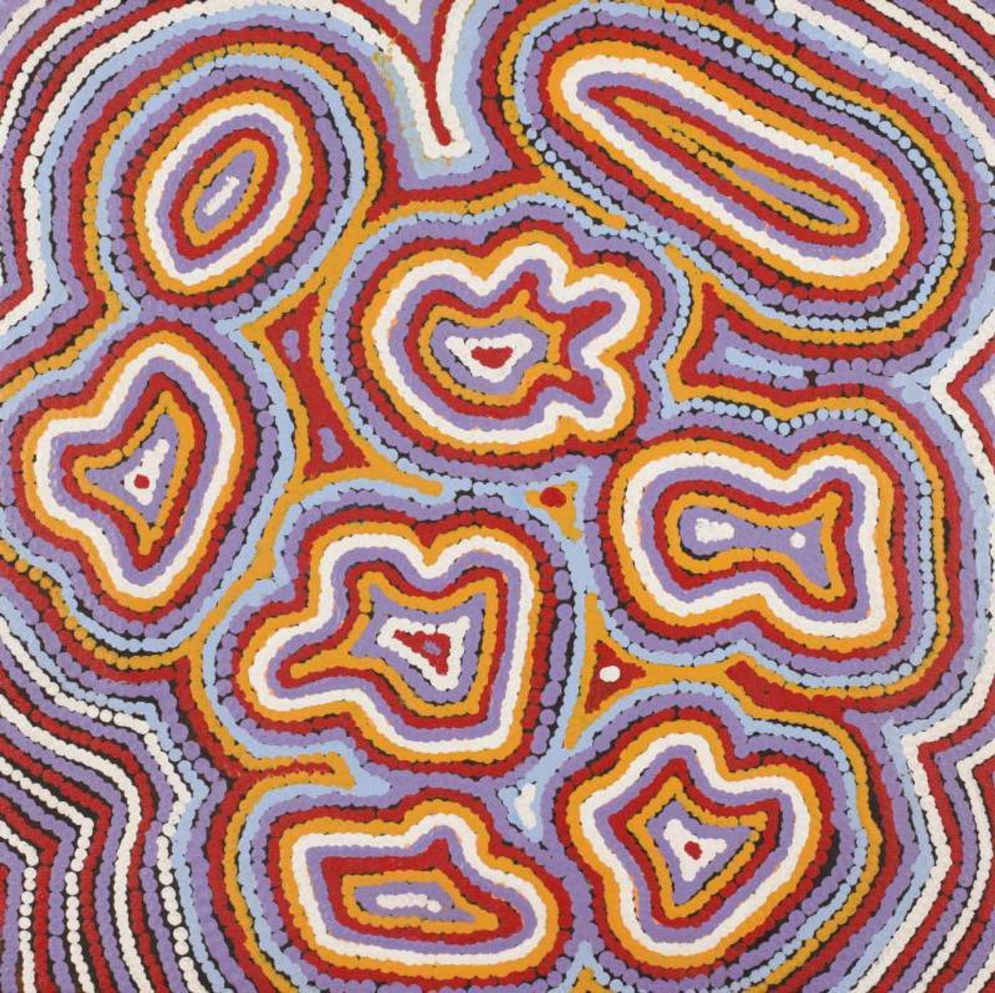 Mina Mina Jukurrpa (Mina Mina Dreaming) by Sarah Napaljarri Sims