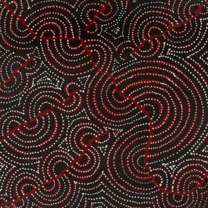 Mina Mina Jukurrpa (Mina Mina Dreaming) by Christine Nakamarra Curtis