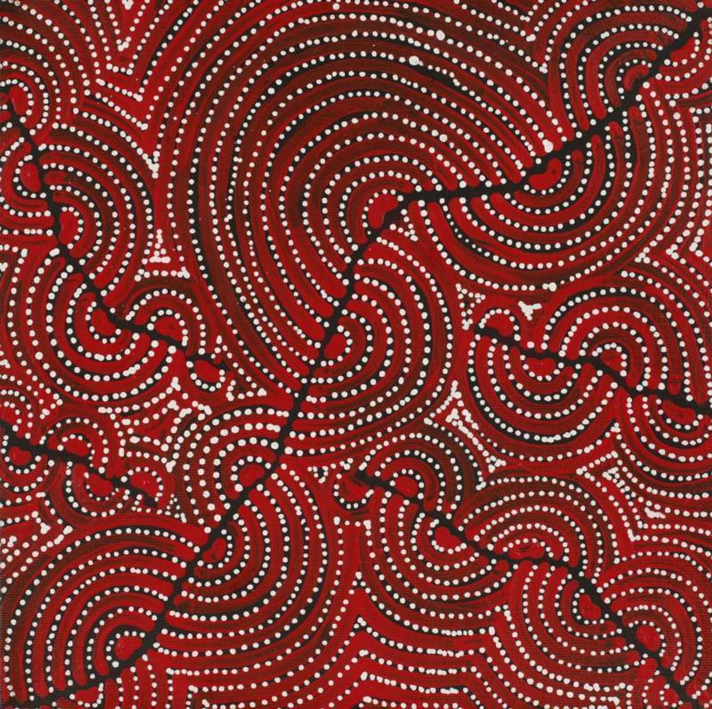 Mina Mina Jukurrpa (Mina Mina Dreaming) by Christine Nakamarra Curtis