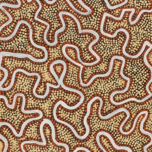 Ngapa Jukurrpa (Water Dreaming) - Puyurru by Kelly-Anne Nungarrayi Gibson