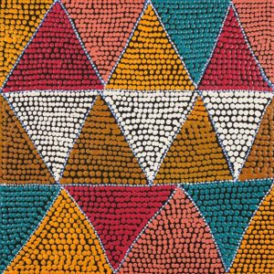 Yawakiyi Jukurrpa (Native Currant Dreaming) by Geraldine Napurrurla Wilson