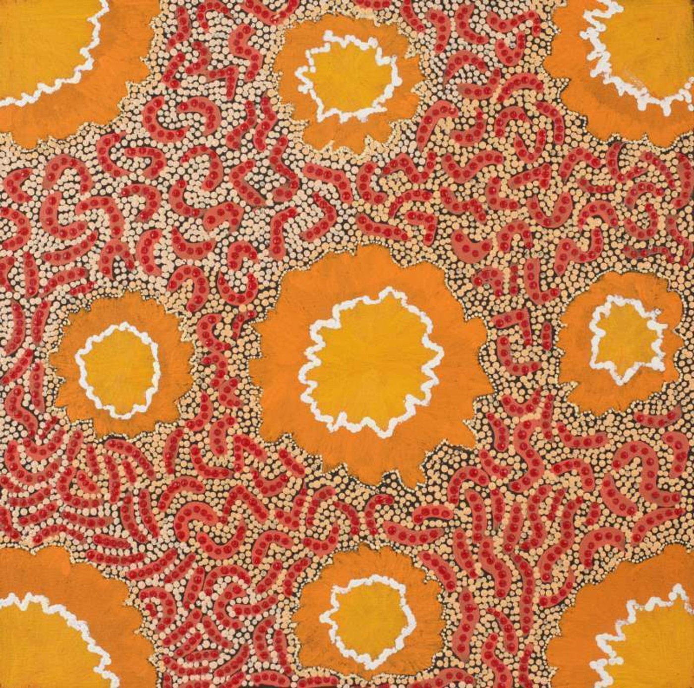 Lappi Lappi Jukurrpa (Lappi Lappi Dreaming) by Wilma Nungarrayi Dixon