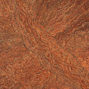 Mina Mina Jukurrpa (Mina Mina Dreaming) by Valda Napangardi Granites