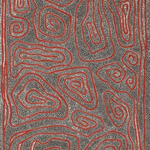 Yarla Jukurrpa (Bush Potato Dreaming) - Yumurrpa by Stephanie Napurrurla Nelson