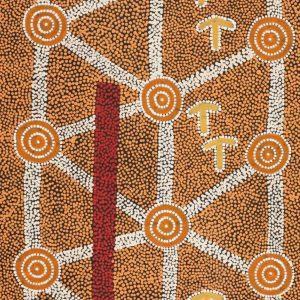 Yankirri Jukurrpa (Emu Dreaming) - Ngarlikirlangu by Michael Japaljarri Wayne