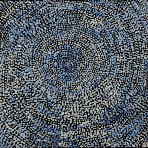 Ngapa Jukurrpa (Water Dreaming)  -  Puyurru by Sarah Napurrurla Leo