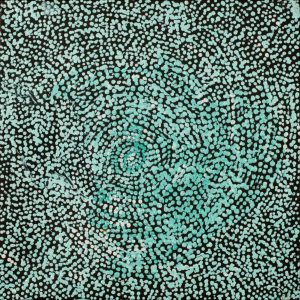 Ngapa Jukurrpa (Water Dreaming)  -  Puyurru by Sarah Napurrurla Leo